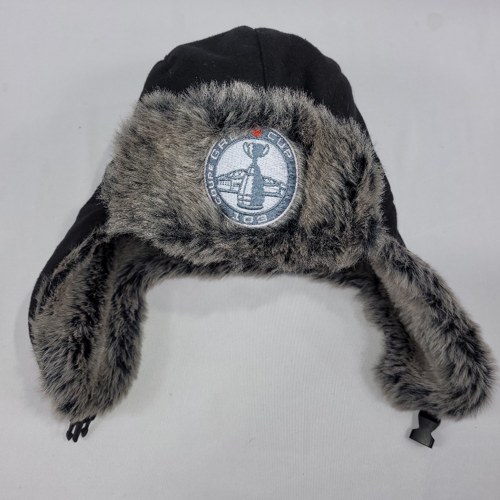 CFL Football 103rd Grey Cup Winter Aviator Faux Fur Hat